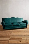 Anthropologie Leather Corbetta Sofa