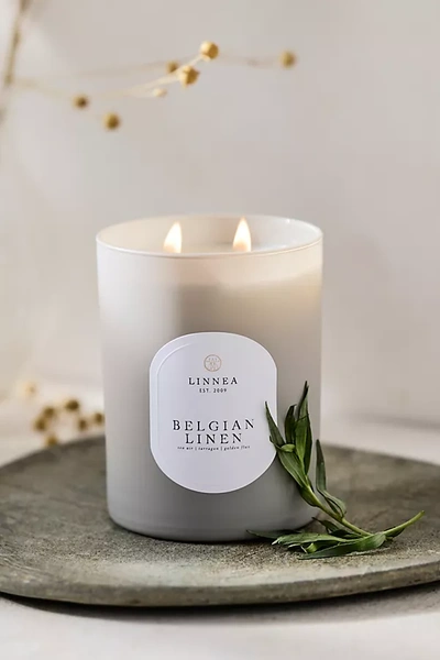 Terrain Linnea Candle, Belgian Linen In Gray