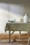 Terrain Lithuanian Linen Tablecloth In Green