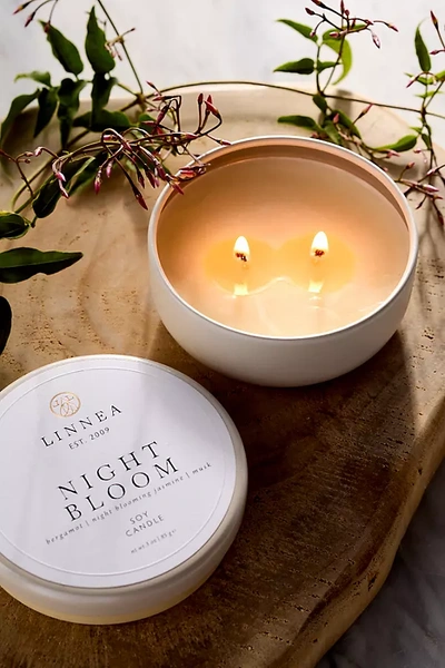Terrain Tin Candle, Nightbloom In Neutral