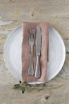 Terrain Lithuanian Linen Napkins, Set Of 2 In Pink