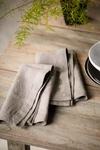 Terrain Lithuanian Linen Napkins, Set Of 2 In Gray