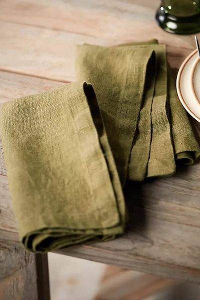 Terrain Lithuanian Linen Napkins, Set Of 2