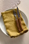 Terrain Lithuanian Linen Napkins, Set Of 2 In Green