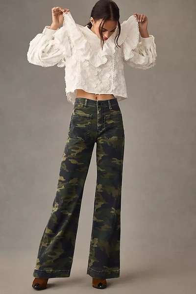Askk Ny Women's Camouflage Straight-leg Carpenter Pants In Multi