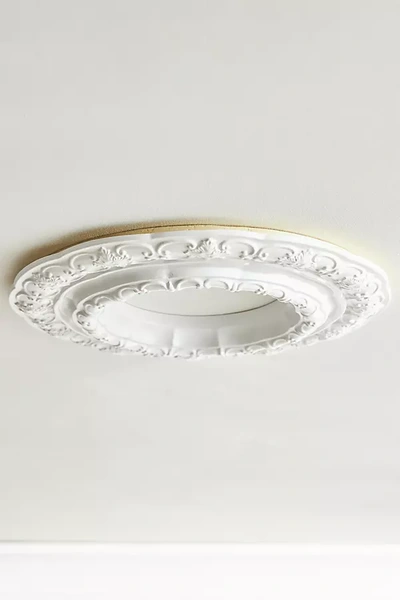 Ekena Millwork Lisbon Ceiling Medallion In White