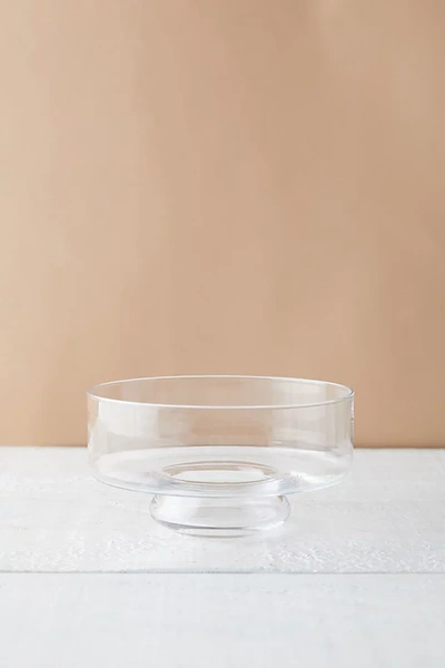 Terrain Low Round Bowl Terrarium In Transparent