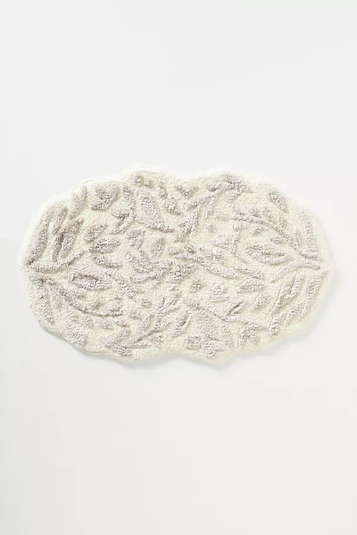 Anthropologie Lucia Bath Mat In Beige