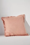 Anthropologie Luxe Linen Blend Pillow