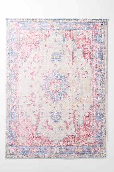 Anthropologie Aster Rug In Blue