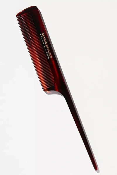 Mason Pearson Tail Comb In Brown