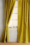 Anthropologie Matte Velvet Curtain