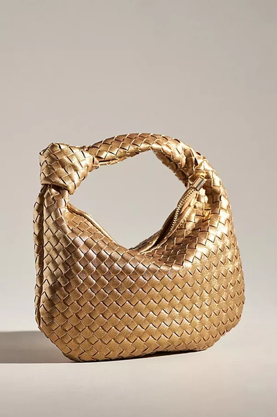 Melie Bianco Brigitte Mini Satchel In Gold