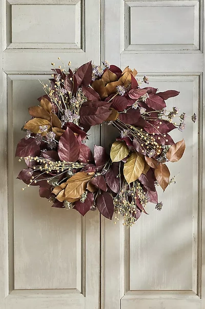 Terrain Autumn Forest Preserved Wreath In Multi