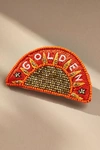 Mignonne Gavigan X Anthropologie Golden Sun Brooch In Orange