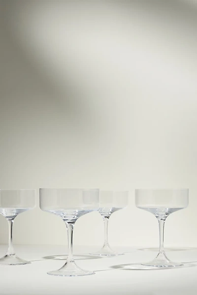 Anthropologie Morgan Coupe Glasses, Set Of 4