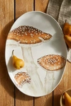 Terrain Mushroom Oval Serving Platter, Light Brown