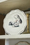Terrain Mushroom Ceramic Plate In White
