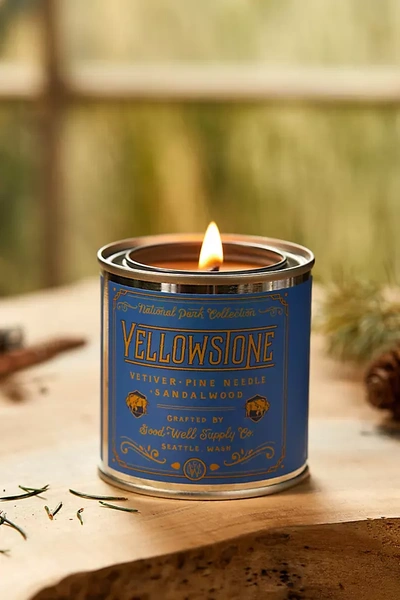 Terrain National Park Tin Candle In Blue