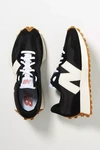 New Balance Black Low Top Sneakers With Logo Detail On The Side In Suede Unisex In Black
