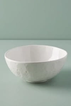 Anthropologie Old Havana Salad Bowl In White