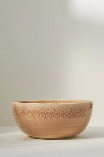 Anthropologie Old Havana Serving Bowl