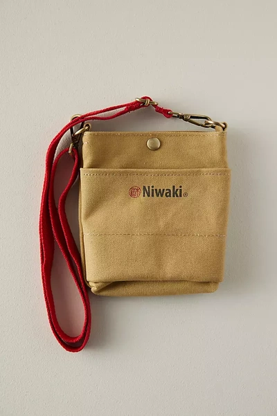 Terrain Niwaki Canvas Tool Pouch In Brown
