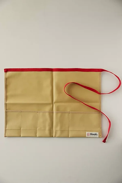 Terrain Niwaki Cotton Canvas Tool Roll In Brown