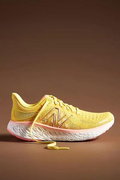 New Balance Fresh Foam Lace-up Sneakers In Yellow
