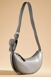 Oryany Rookie Leather Crossbody Bag In Grey