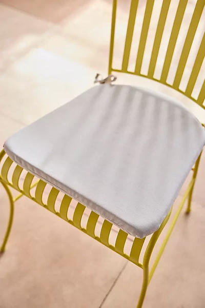 Terrain Outdoor Dining Chair Cushion In Yellow