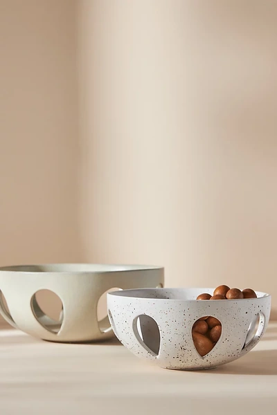 Anthropologie Orchard Bowl In White