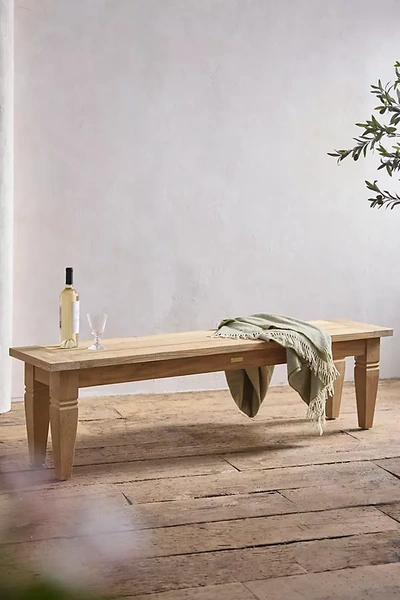 Terrain Palladio Reclaimed Teak Dining Bench In Neutral