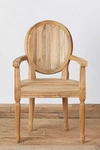 Terrain Palladio Oval Back Reclaimed Teak Armchair