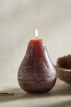 Terrain Pear Candle In Red
