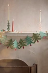 Terrain Paper Concertina Garland In Green