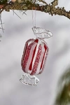Terrain Peppermint Candy Glass Ornament