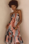 Peixoto Eddie Midi Dress In Multicolor