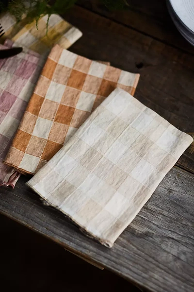 Terrain Plaid Napkin