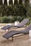Anthropologie Portia Outdoor Lounge Chair In Brown