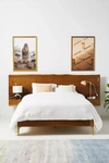 Anthropologie Prana Live-edge Nightstand Bed In Brown