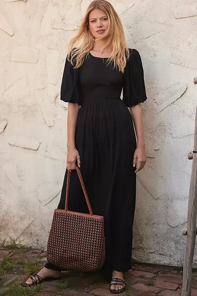 Beach Riot Weston Maxi Dress In Black