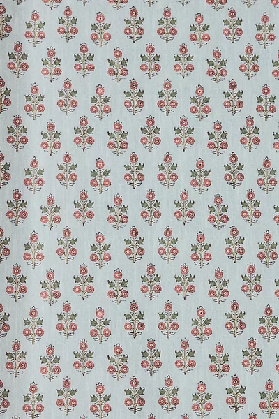 Anthropologie Poppy Sprig Wallpaper In Blue