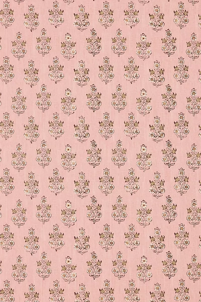 Anthropologie Poppy Sprig Wallpaper In Pink