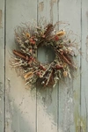 Terrain Dried Fern, Statice + Pennycress Wreath