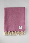 TERRAIN BEETROOT MERINO WOOL THROW