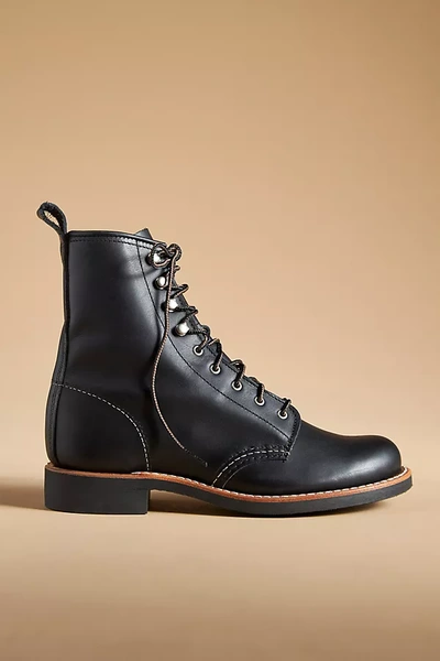 Red Wing Silversmith Boots In Black