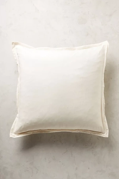 Anthropologie Relaxed Linen-cotton Euro Sham