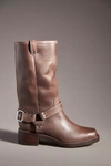 Reformation Francesca Moto Boot In Brown