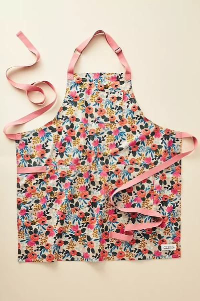 Hedley & Bennett,rifle Paper Co. X Hedley & Bennett Apron In Pink